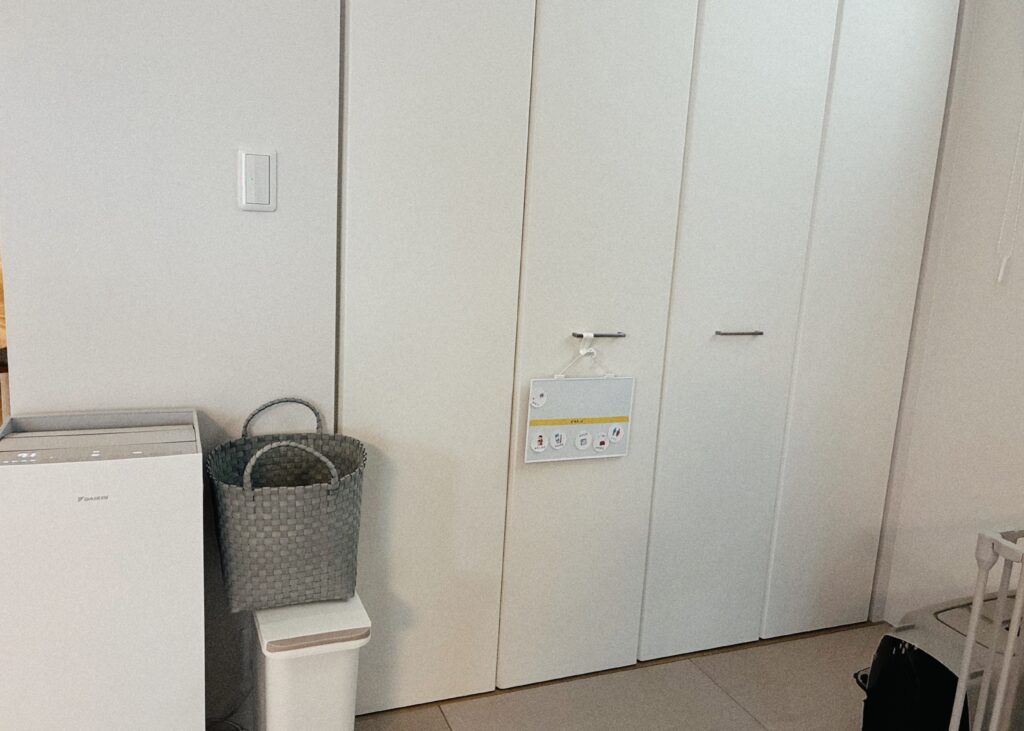 お支度ボード（遠め）